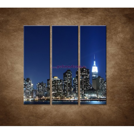 Obrazy na stenu - Manhattan - 3dielny 90x90cm
