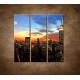 Obrazy na stenu  - Nočný New York - 3dielny 90x90cm