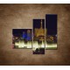 Obrazy na stenu - Nočné Las Vegas - 3dielny 110x90cm