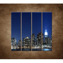 Obrazy na stenu - Manhattan - 4dielny 120x120cm