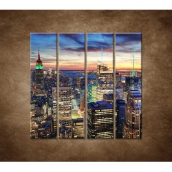 Obrazy na stenu - New York City - 4dielny 120x120cm