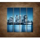 Obrazy na stenu - Nočné mesto - 4dielny 120x120cm