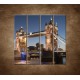 Obrazy na stenu - Tower Bridge - 4dielny 120x120cm