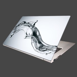 Nálepka na notebook - Tečúca voda