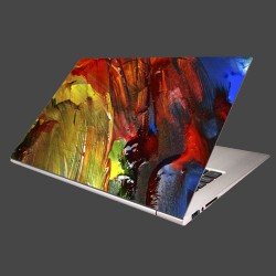 Nálepka na notebook - Zmes farieb
