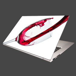 Nálepka na notebook - Červené víno