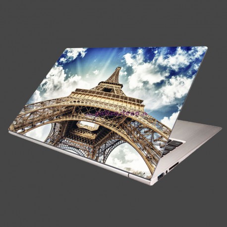 Nálepka na notebook - Eifelova veža zdola