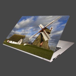 Nálepka na notebook - Veterný mlyn
