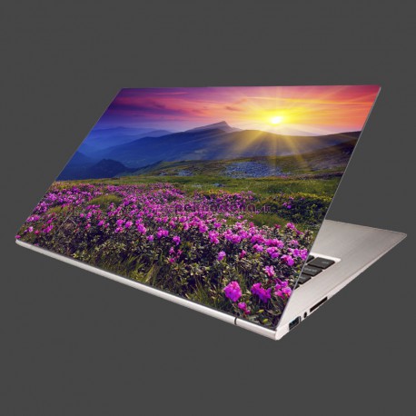 Nálepka na notebook - Západ slnka