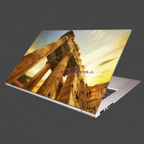 Nálepka na notebook - Zrúcanina