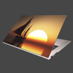 Nálepka na notebook - Západ slnka na mori
