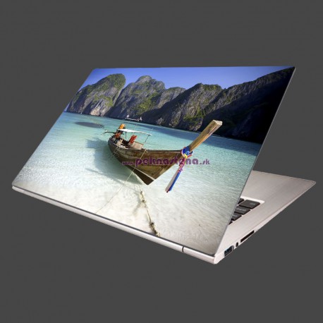 Nálepka na notebook - Zátoka