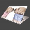 Nálepka na notebook - Šteniatká