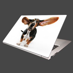 Nálepka na notebook - Ušatý pes