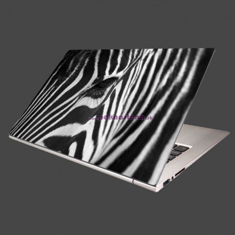 Nálepka na notebook - Zebra - oko