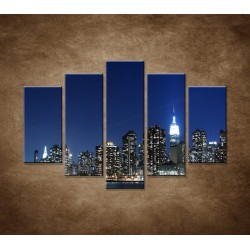Obrazy na stenu - Manhattan - 5dielny 150x100cm