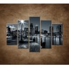 Obrazy na stenu - Boston - 5dielny 150x100cm
