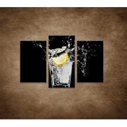 Obrazy na stenu - Osviežujúci nápoj - 3dielny 75x50cm