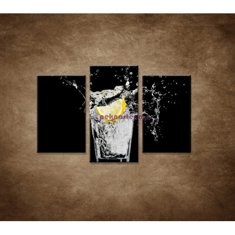 Obrazy na stenu - Osviežujúci nápoj - 3dielny 75x50cm