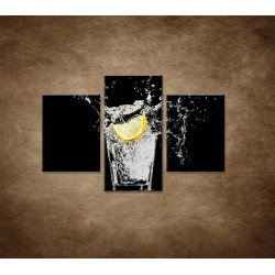 Obrazy na stenu - Osviežujúci nápoj - 3dielny 90x60cm