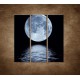 Obrazy na stenu - Mesiac nad hladinou - 3dielny 90x90cm