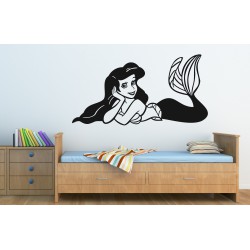 Nálepka na stenu - Malá morská panna