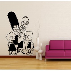 Nálepka na stenu - Simpsonovci
