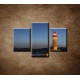 Obrazy na stenu - Maják - 3dielny 75x50cm