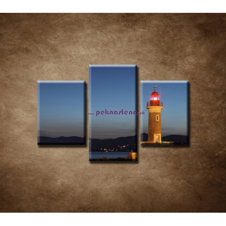 Obrazy na stenu - Maják - 3dielny 75x50cm