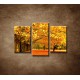 Obrazy na stenu - Park - 3dielny 75x50cm