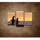 Obrazy na stenu - Tučniaky - 3dielny 75x50cm