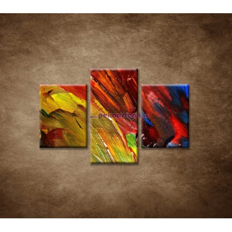 Obrazy na stenu - Zmes farieb - 3dielny 90x60cm