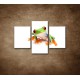Obrazy na stenu - Žabka - 3dielny 90x60cm