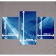 Obrazy na stenu - Lienky - 3dielny 90x60cm