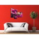 Obrazy na stenu - Ružové gerbery - 3dielny 110x90cm