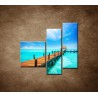 Obrazy na stenu - Mólo - 3dielny 110x90cm
