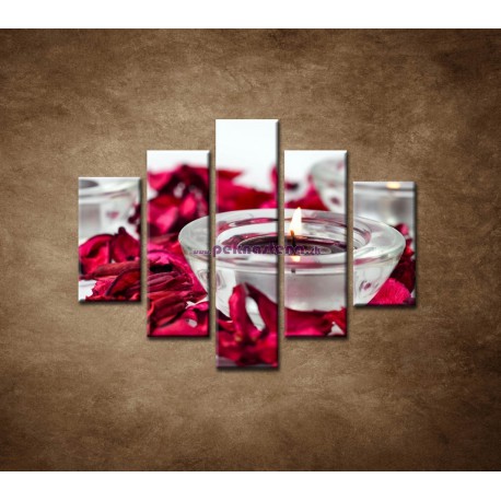 Obrazy na stenu - Aromaterapia - 5dielny 100x80cm