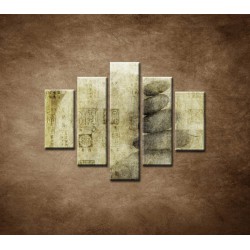 Obrazy na stenu - Zen - Mantra - 5dielny 100x80cm
