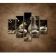 Obrazy na stenu - Kanvica kávy - 5dielny 100x80cm