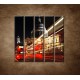 Obrazy na stenu - Nočný Londýn - 5dielny 100x100cm