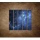 Obrazy na stenu - Galaxia - 5dielny 100x100cm