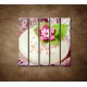 Obrazy na stenu - Svadobné koláčiky - 5dielny 100x100cm