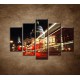Obrazy na stenu - Nočný Londýn - 5dielny 150x100cm