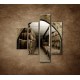 Obrazy na stenu - Sudy v pivnici - 4dielny 80x90cm