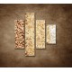 Obrazy na stenu - Tri druhy ryže - 4dielny 80x90cm