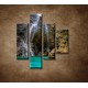 Obrazy na stenu - Prírodný vodopád - 4dielny 80x90cm