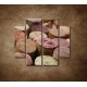 Obrazy na stenu - Korky od vína - 4dielny 100x90cm