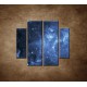 Obrazy na stenu - Galaxia - 4dielny 100x90cm