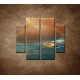Obrazy na stenu - Dúha nad morom - 4dielny 100x90cm