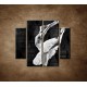 Obrazy na stenu - Baletka - 4dielny 100x90cm
